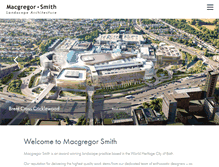 Tablet Screenshot of macgregorsmith.co.uk